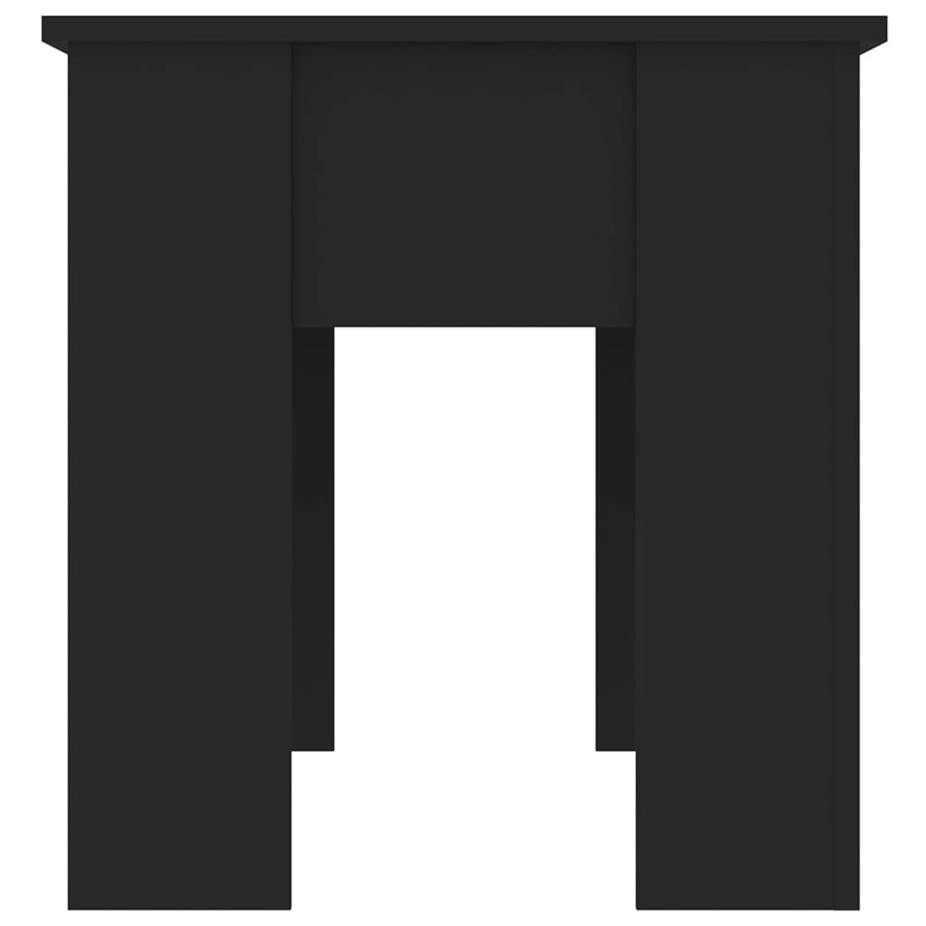 Couchtisch Schwarz 101x49x52 cm Holzwerkstoff