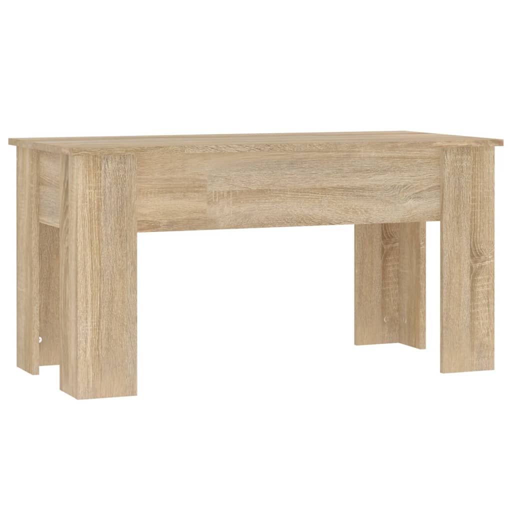 Couchtisch Sonoma-Eiche 101x49x52 cm Holzwerkstoff