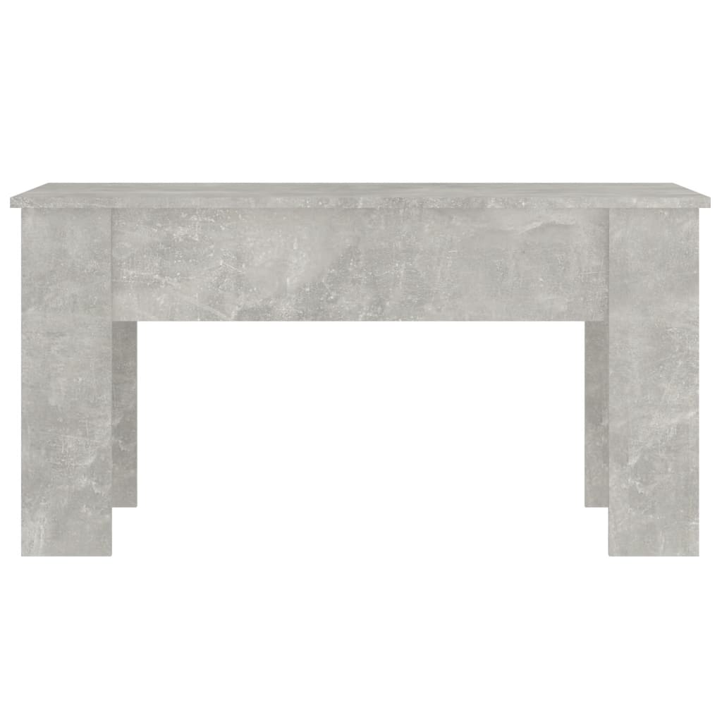 Couchtisch Betongrau 101x49x52 cm Holzwerkstoff