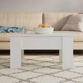 Couchtisch Weiß 79x49x41 cm Holzwerkstoff