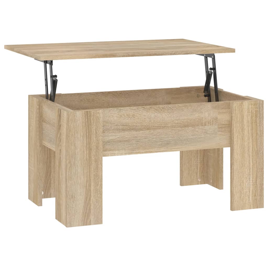 Couchtisch Sonoma-Eiche 79x49x41 cm Holzwerkstoff