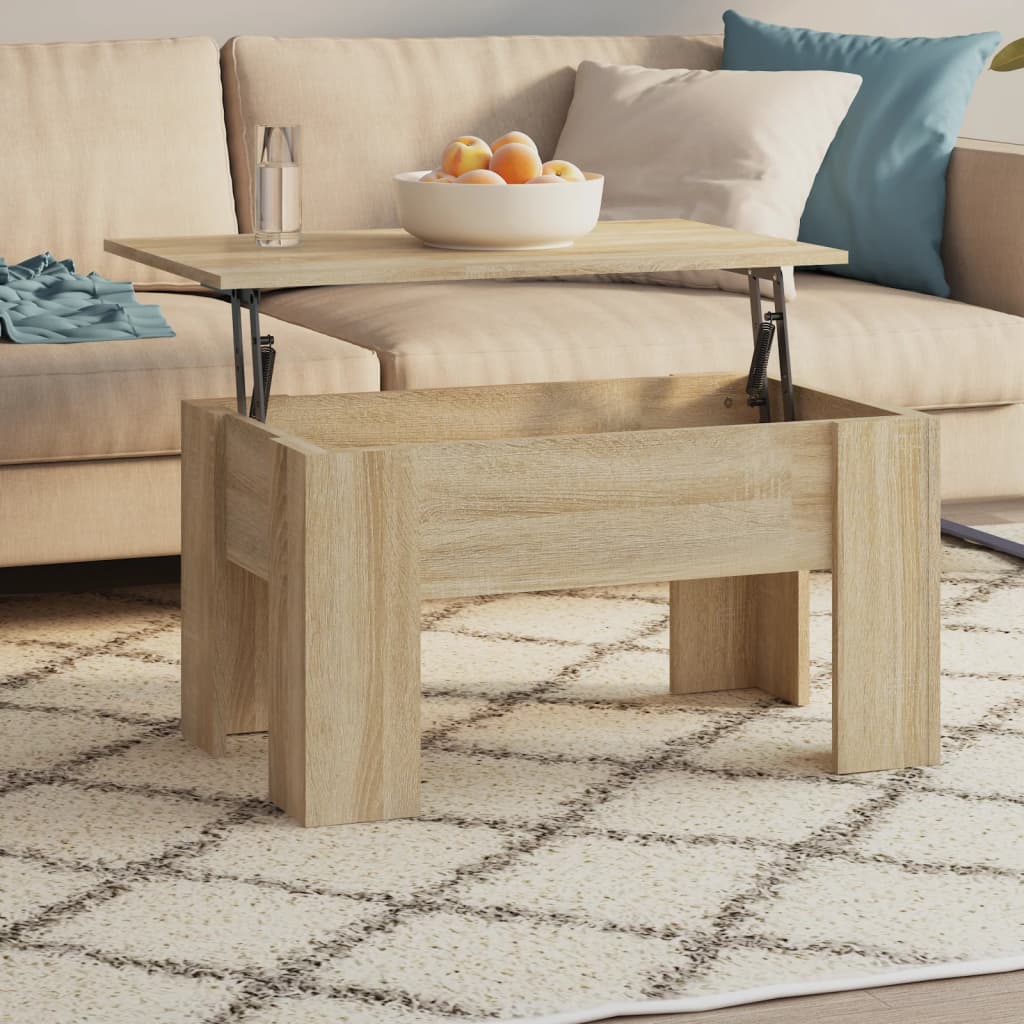 Couchtisch Sonoma-Eiche 79x49x41 cm Holzwerkstoff