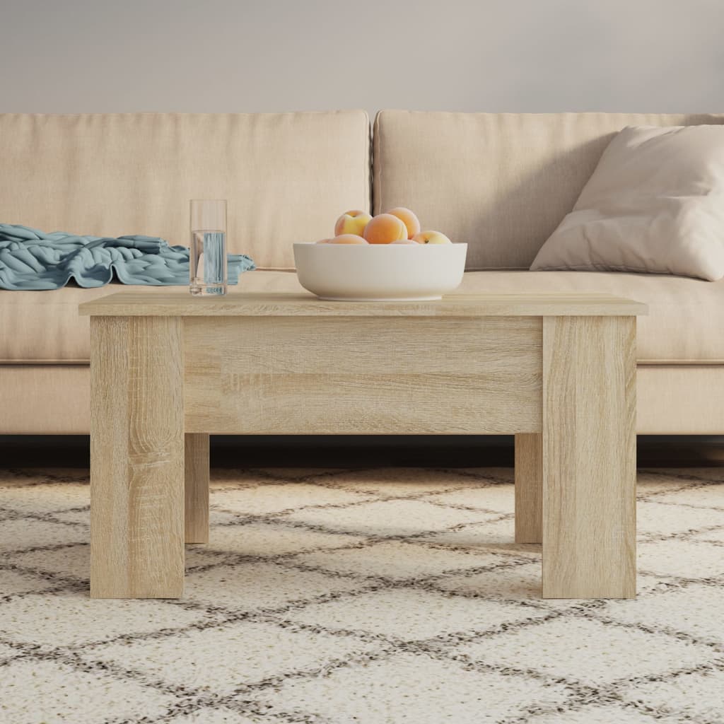 Couchtisch Sonoma-Eiche 79x49x41 cm Holzwerkstoff