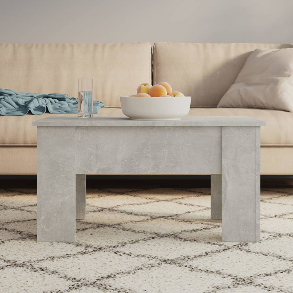 Couchtisch Betongrau 79x49x41 cm Holzwerkstoff