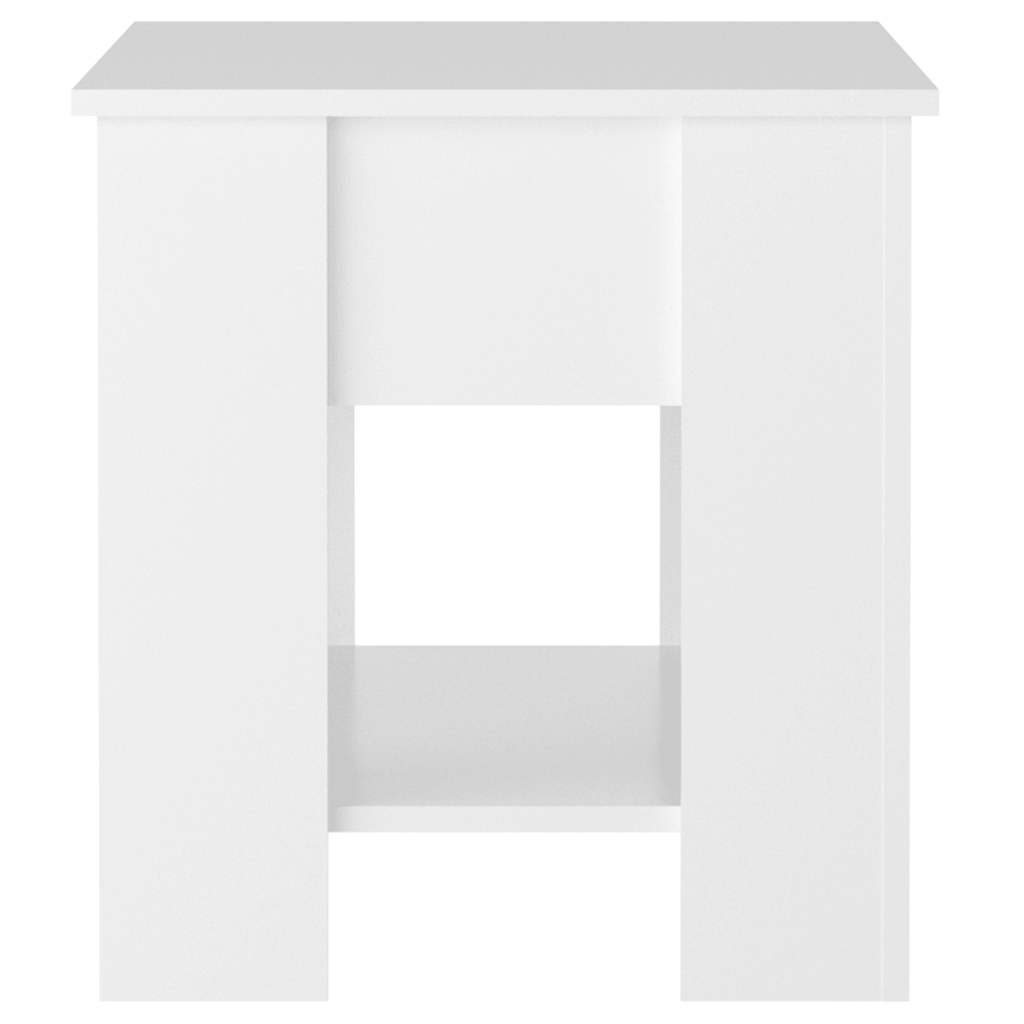Couchtisch Hochglanz-Weiß 101x49x52 cm Holzwerkstoff