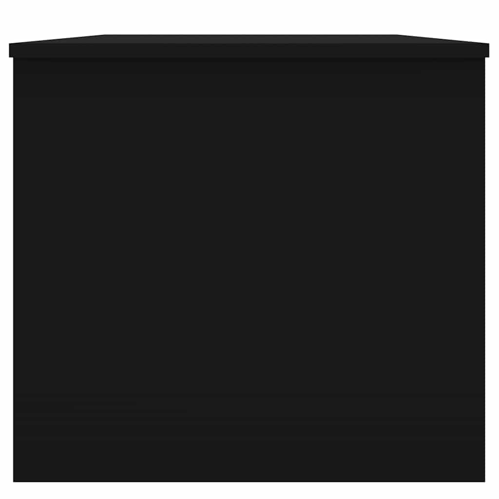 Couchtisch Schwarz 102x50,5x46,5 cm Holzwerkstoff