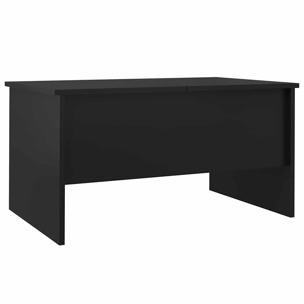 Couchtisch Schwarz 80x50x42,5 cm Holzwerkstoff