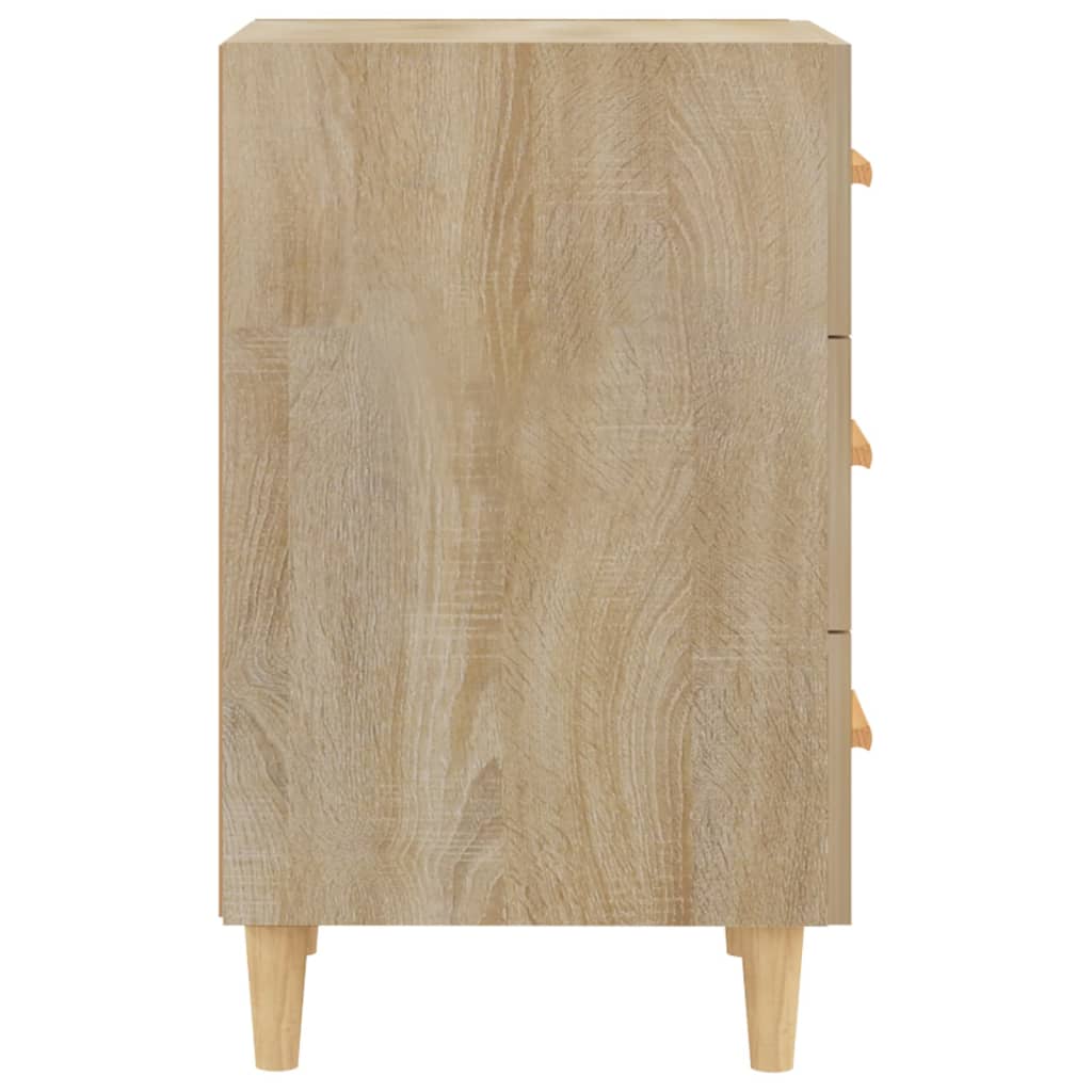 Nachttisch Sonoma-Eiche 40x40x66 cm Holzwerkstoff