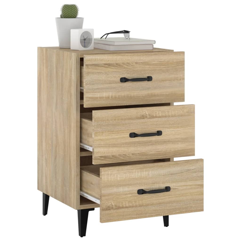 Nachttisch Sonoma-Eiche 40x40x66 cm Holzwerkstoff
