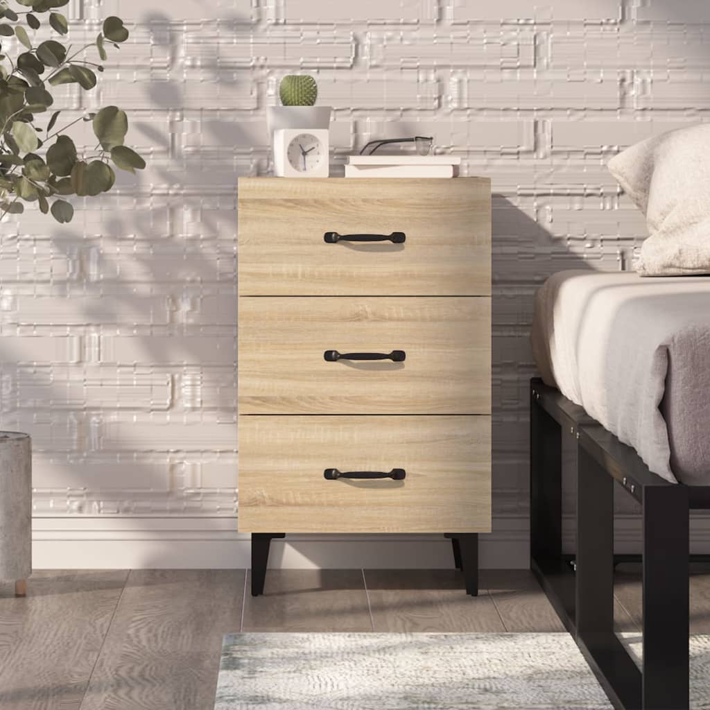 Nachttisch Sonoma-Eiche 40x40x66 cm Holzwerkstoff