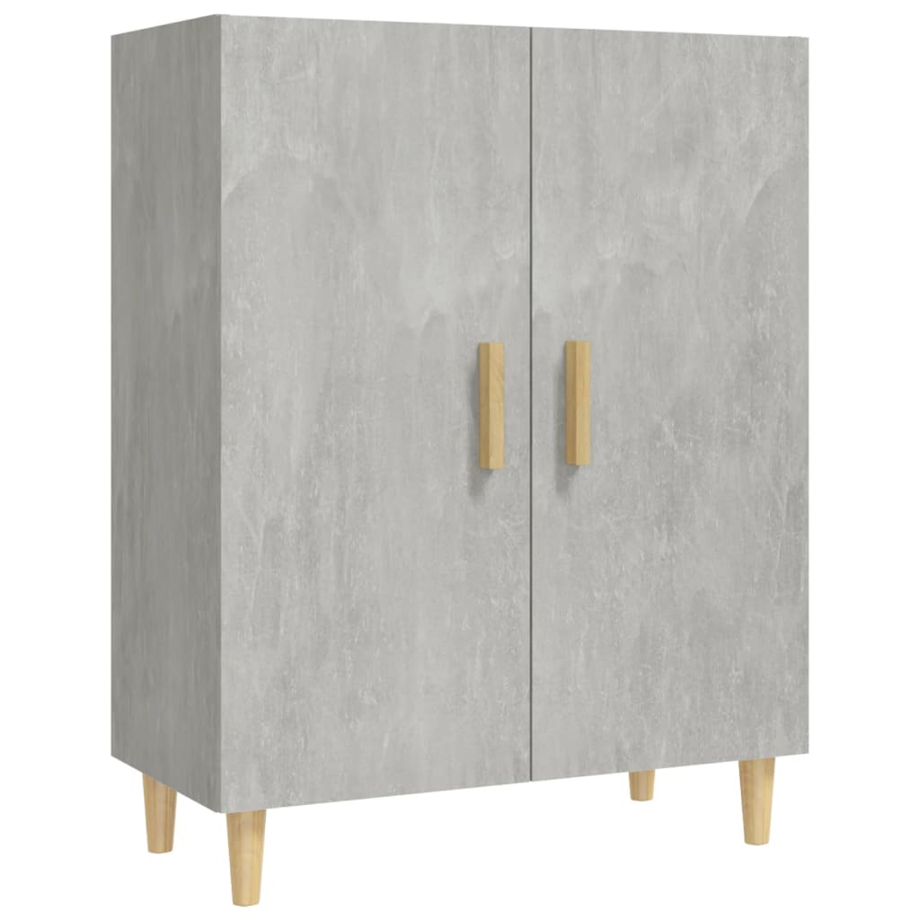 Sideboard Betongrau 70x34x90 cm Holzwerkstoff