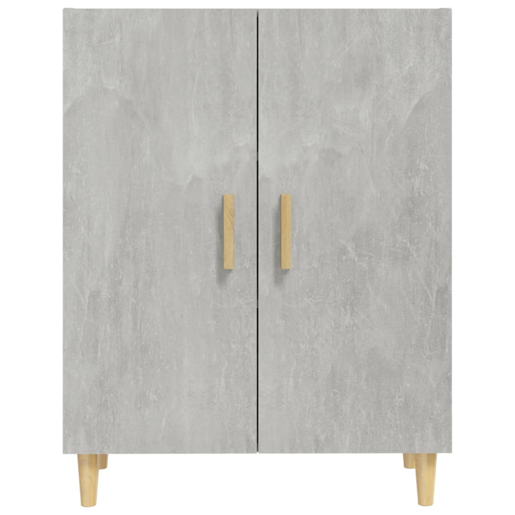 Sideboard Betongrau 70x34x90 cm Holzwerkstoff
