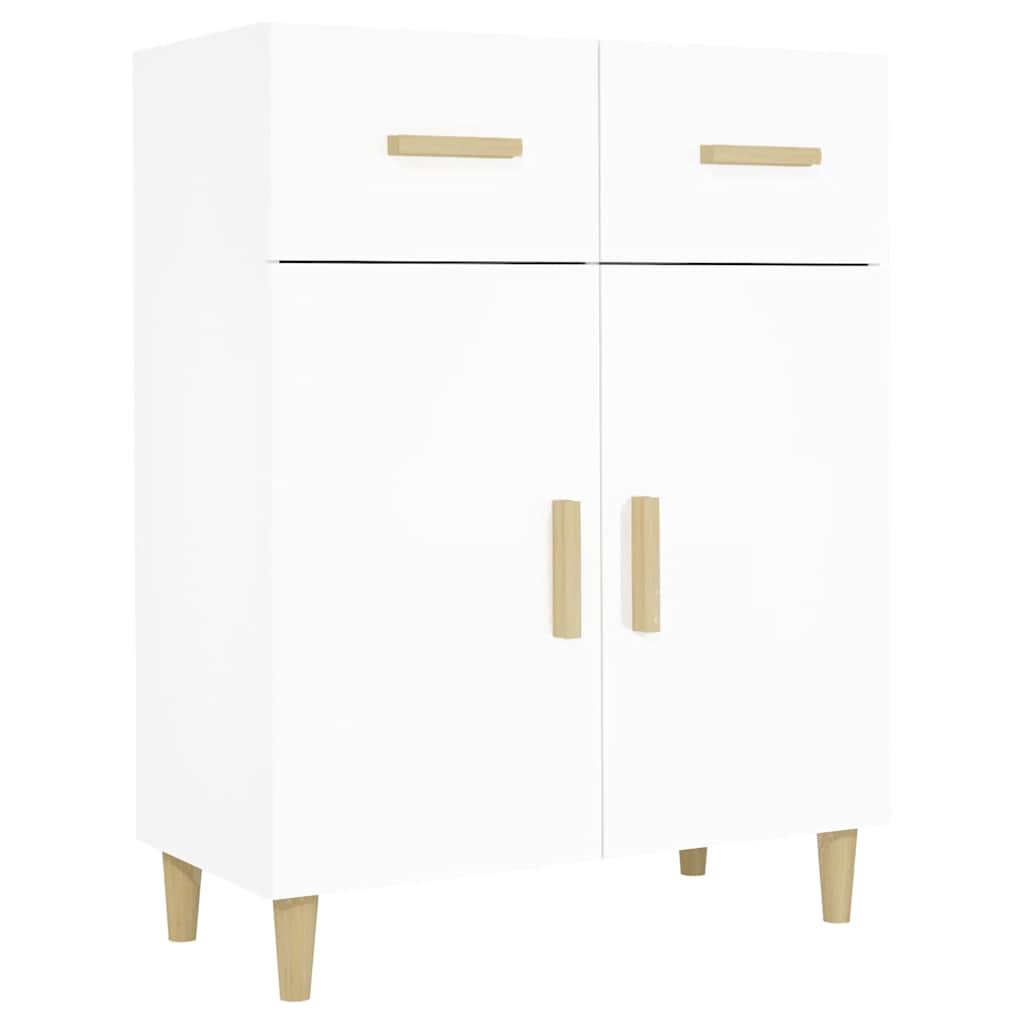 Sideboard Weiß 69,5x34x89 cm Holzwerkstoff