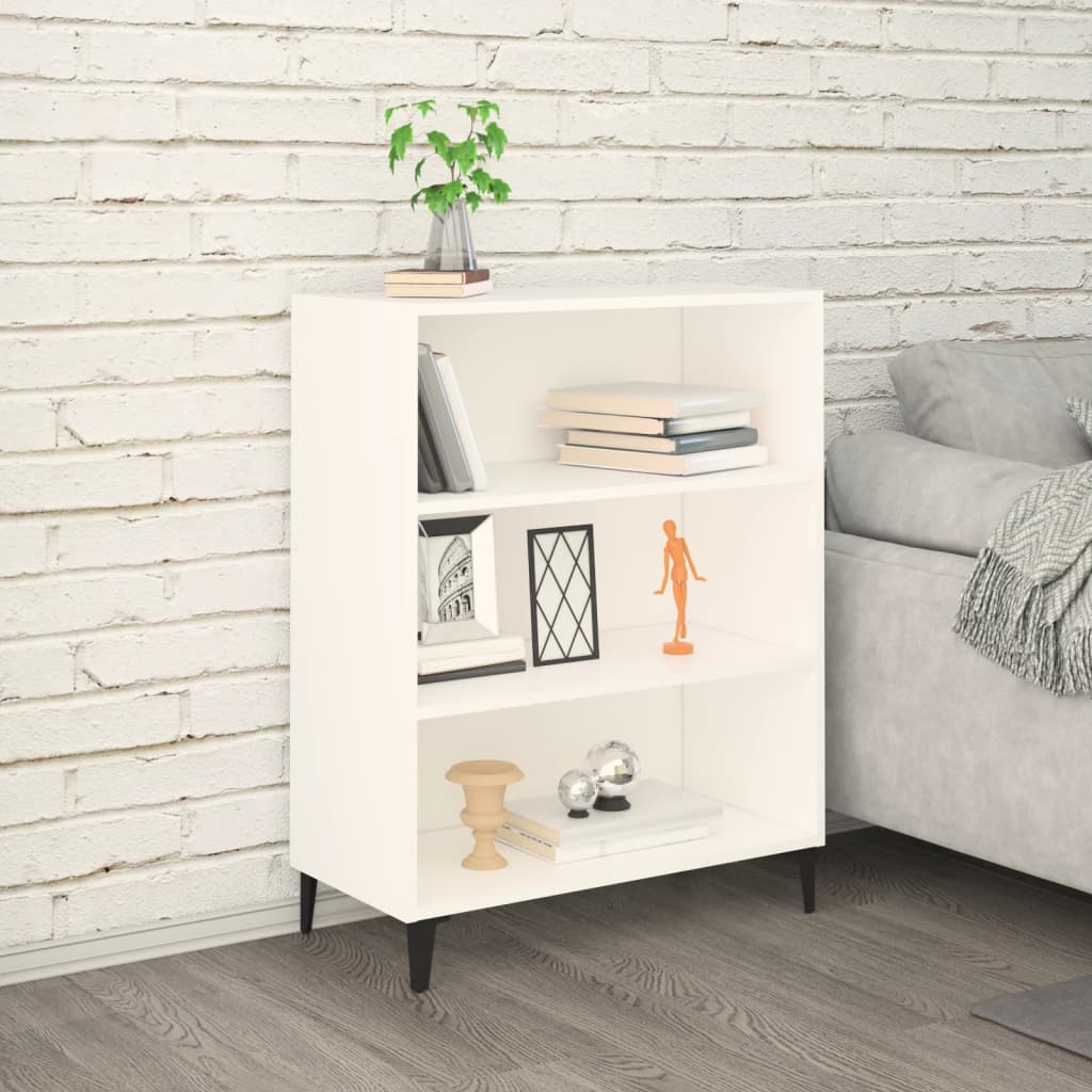Sideboard Weiß 69,5x32,5x90 cm Holzwerkstoff