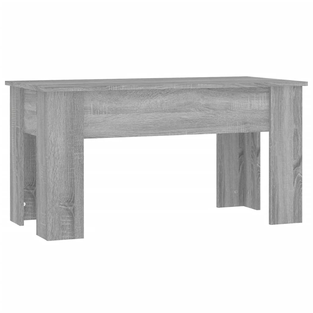 Couchtisch Grau Sonoma 101x49x52 cm Holzwerkstoff