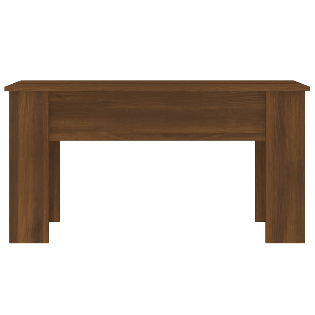 Couchtisch Braun Eichen-Optik 101x49x52 cm Holzwerkstoff