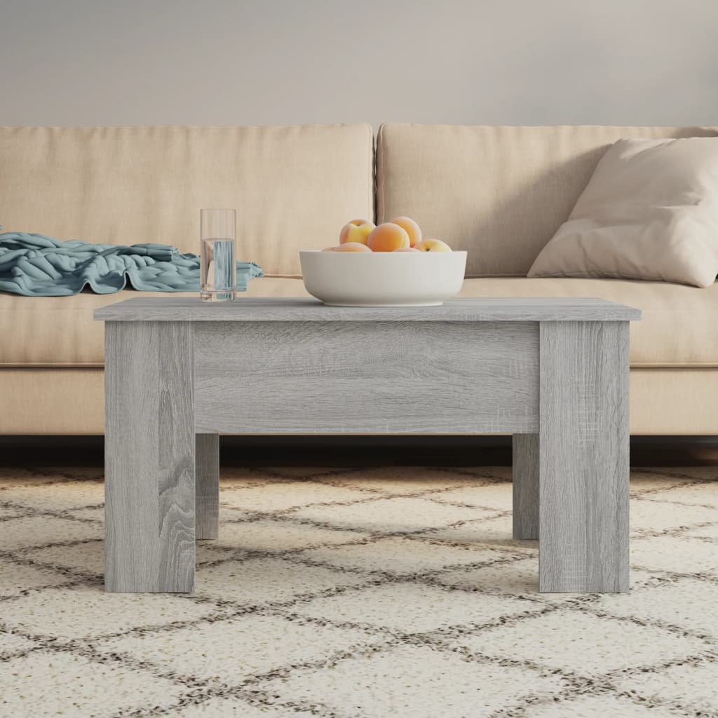 Couchtisch Grau Sonoma 79x49x41 cm Holzwerkstoff