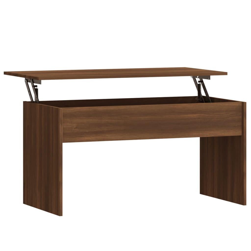 Couchtisch Braun Eichen-Optik 102x50,5x52,5 cm Holzwerkstoff