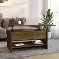 Couchtisch Braun Eichen-Optik 80x50x40 cm Holzwerkstoff