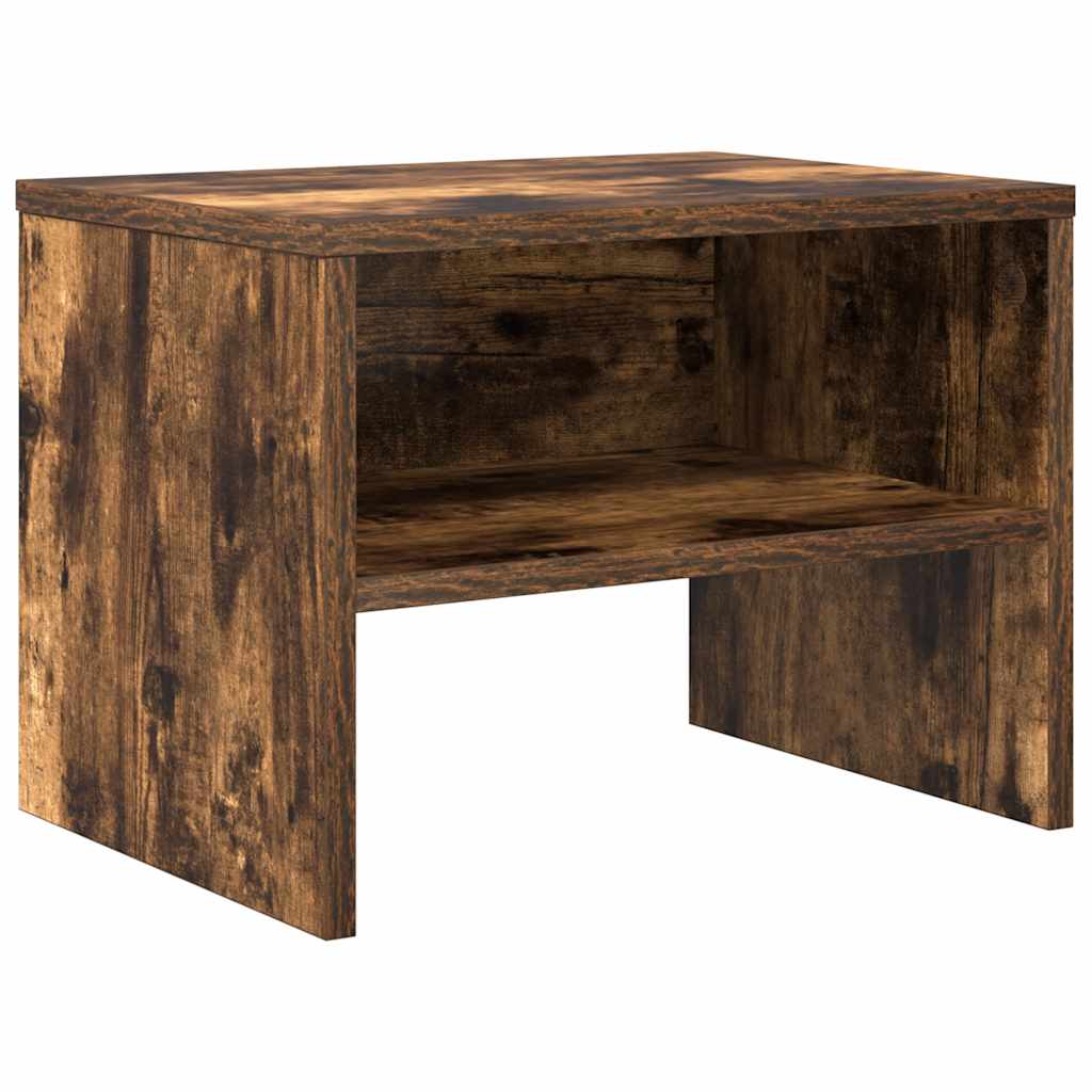 Nachttisch Räuchereiche 40x30x30 cm Holzwerkstoff