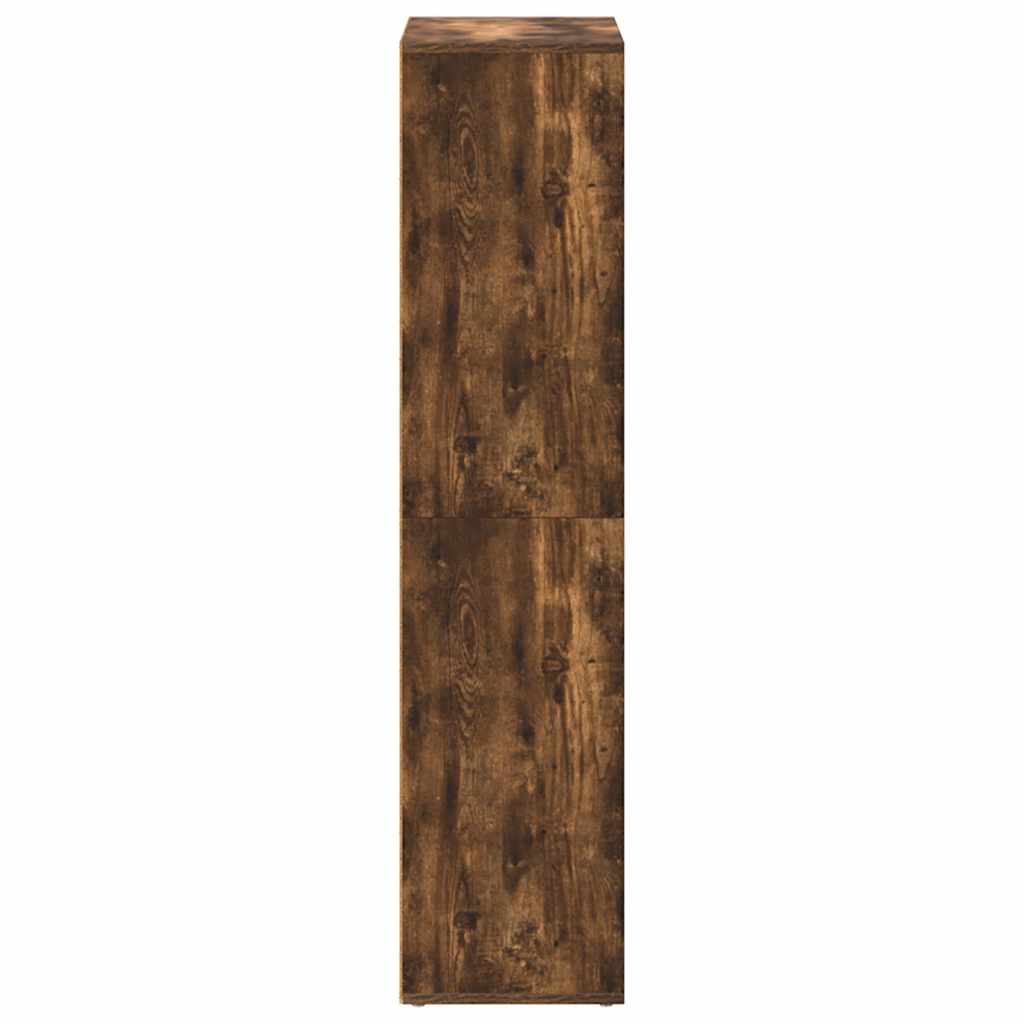 Bücherregal/Sideboard Räuchereiche 66×30×130 cm Holzwerkstoff