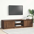 TV-Schrank Braun Eichen-Optik 140x40x35,5 cm Holzwerkstoff