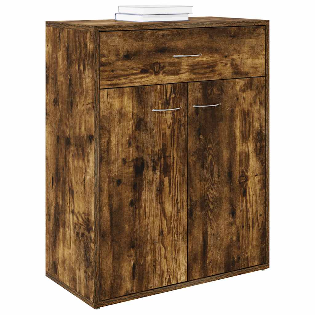 Sideboard Räuchereiche 60x30x75 cm Holzwerkstoff