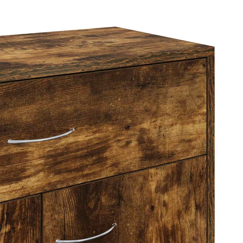Sideboard Räuchereiche 60x30x75 cm Holzwerkstoff