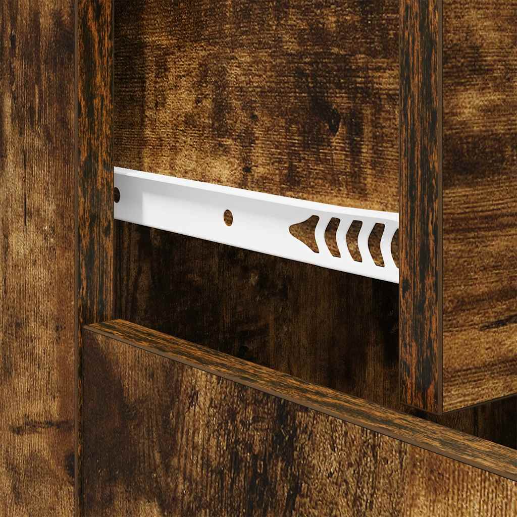 Sideboard Räuchereiche 60x30x75 cm Holzwerkstoff