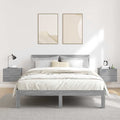 Nachttische 2 Stk. Grau Sonoma 40x30x30 cm Holzwerkstoff