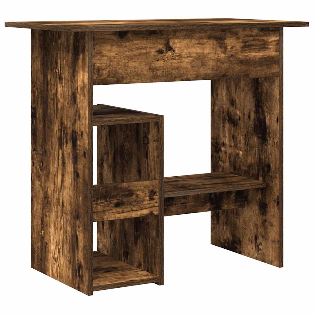 Schreibtisch Räuchereiche 80x45x74 cm Holzwerkstoff