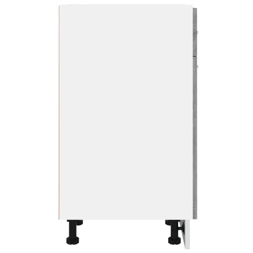 Unterschrank mit Schublade Lyon Grau Sonoma 30x46x81,5 cm