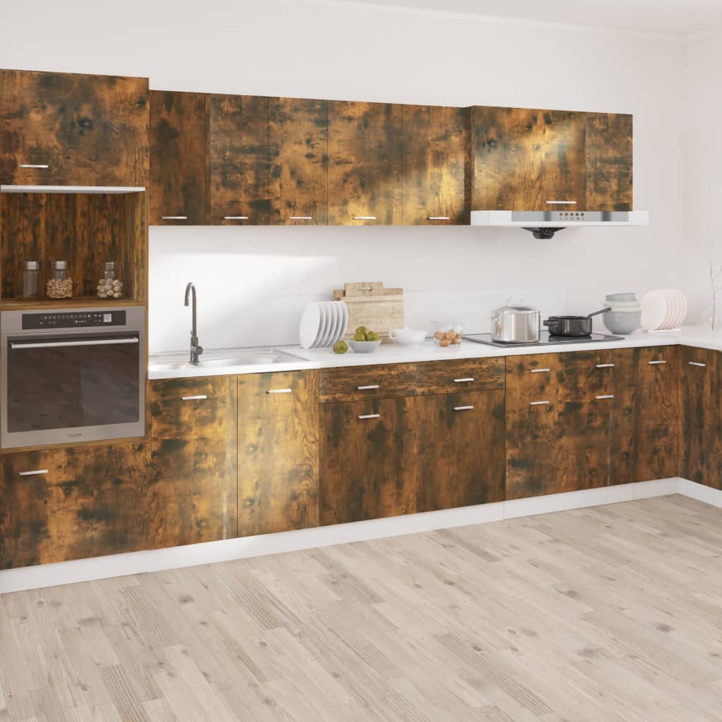 Unterschrank mit Schublade Lyon Räuchereiche 50x46x81,5 cm