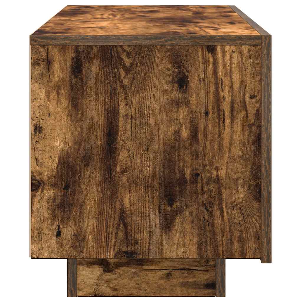 TV-Schrank Räuchereiche 100x35x40 cm Holzwerkstoff