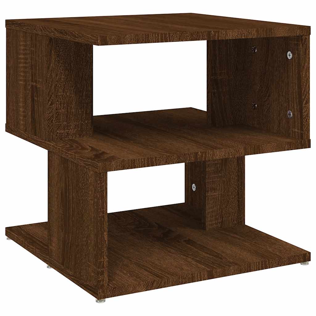 Beistelltisch Braun Eichen-Optik 40x40x40 cm Holzwerkstoff