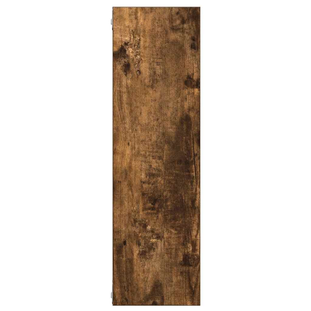 Wandregal Räuchereiche 75x16x55 cm Holzwerkstoff
