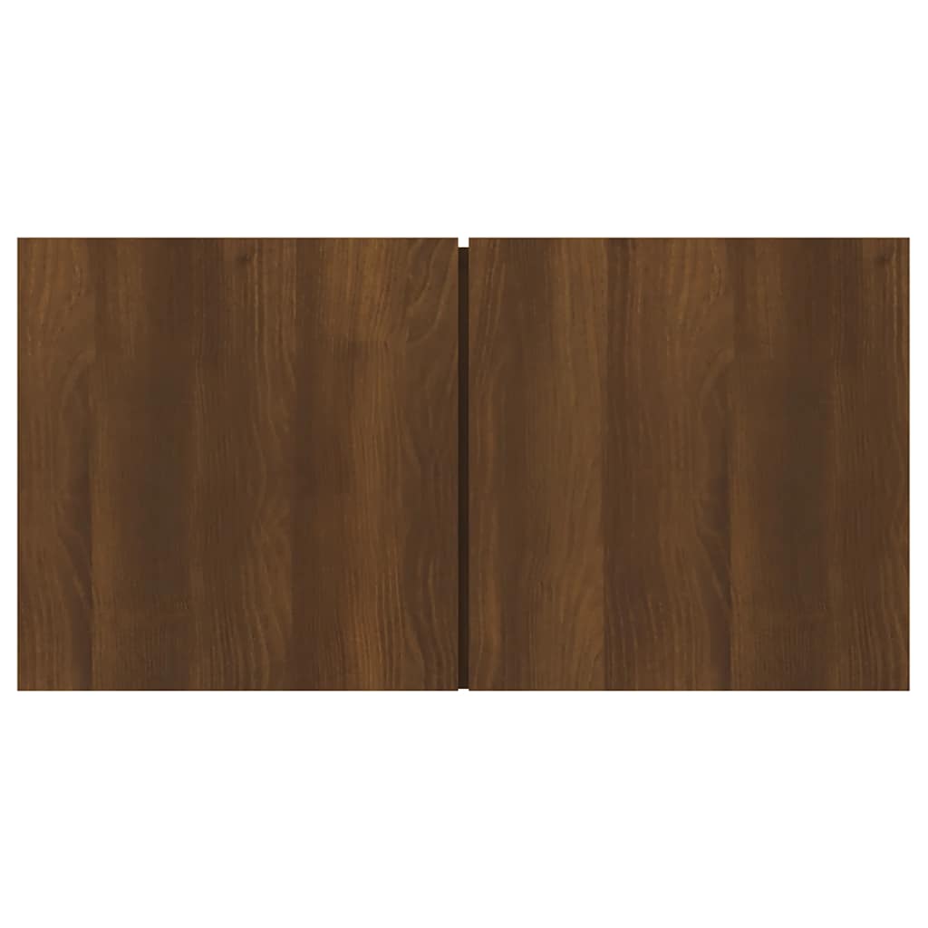TV-Wandschrank Braun Eiche 60x30x30 cm Holzwerkstoff