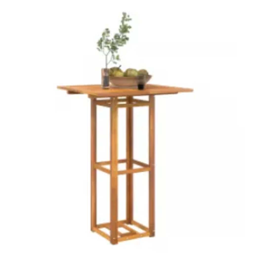 Bistrotisch 75x75x110 cm Massivholz Akazie