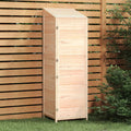Geräteschuppen 55x52x174,5 cm Massivholz Tanne
