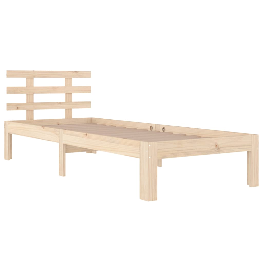 Massivholzbett 75x190 cm