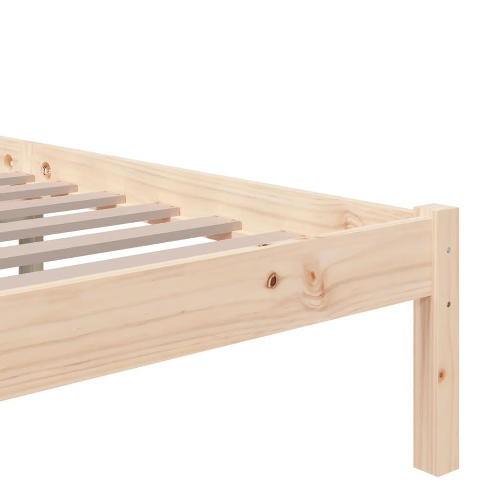 Massivholzbett ohne Matratze 120x200 cm