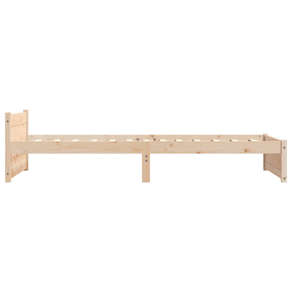 Massivholzbett 90x190 cm
