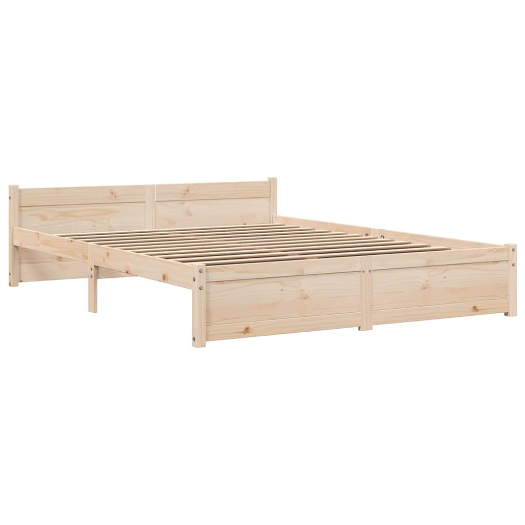 Massivholzbett ohne Matratze 160x200 cm