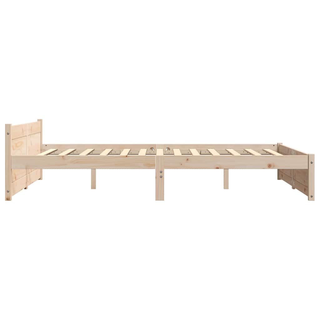 Massivholzbett ohne Matratze 160x200 cm