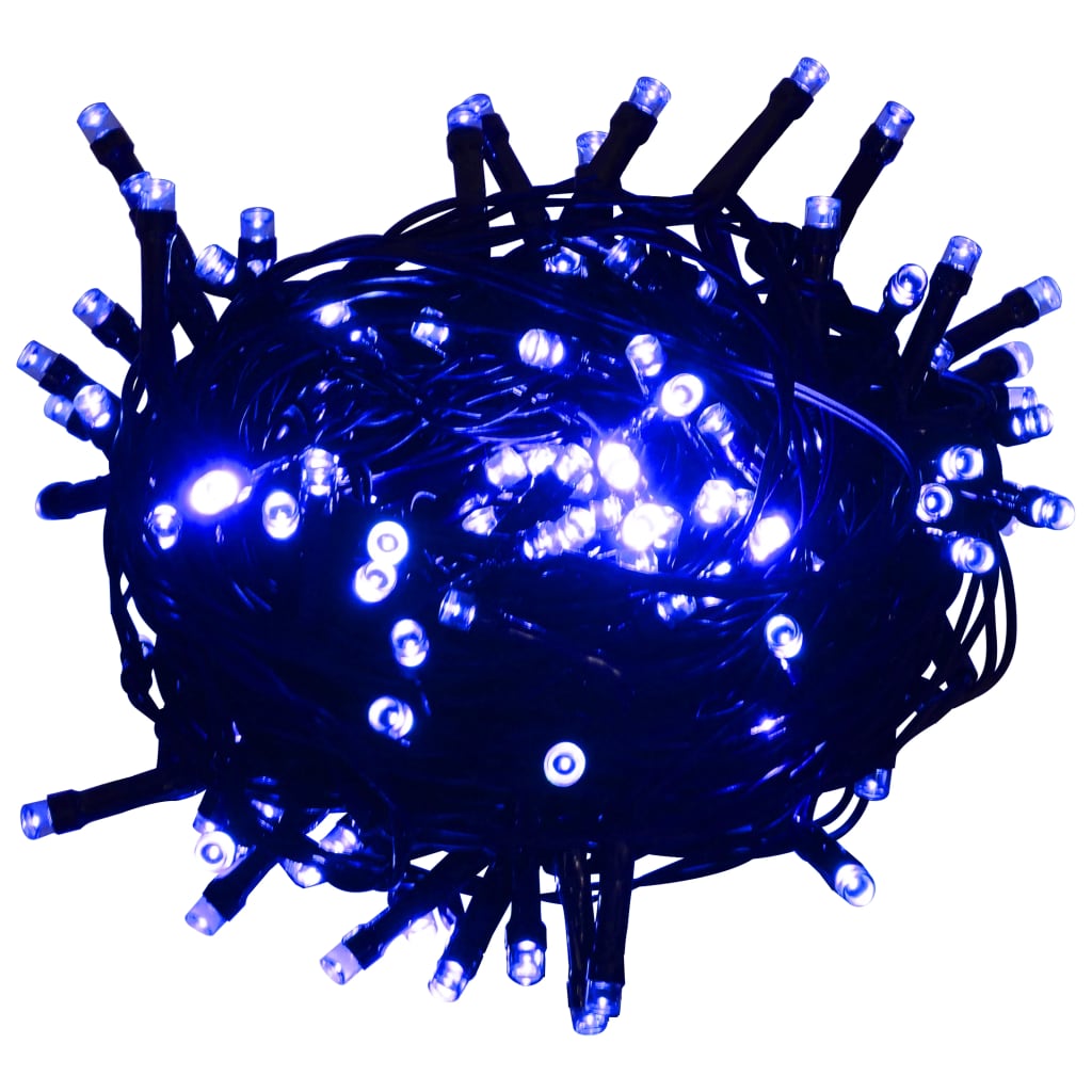 LED-Lichterkette mit 2000 LEDs Blau 200 m PVC