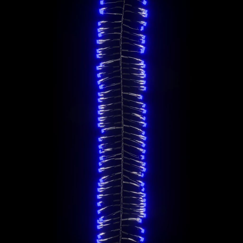 LED-Lichterkette mit 1000 LEDs Blau PVC