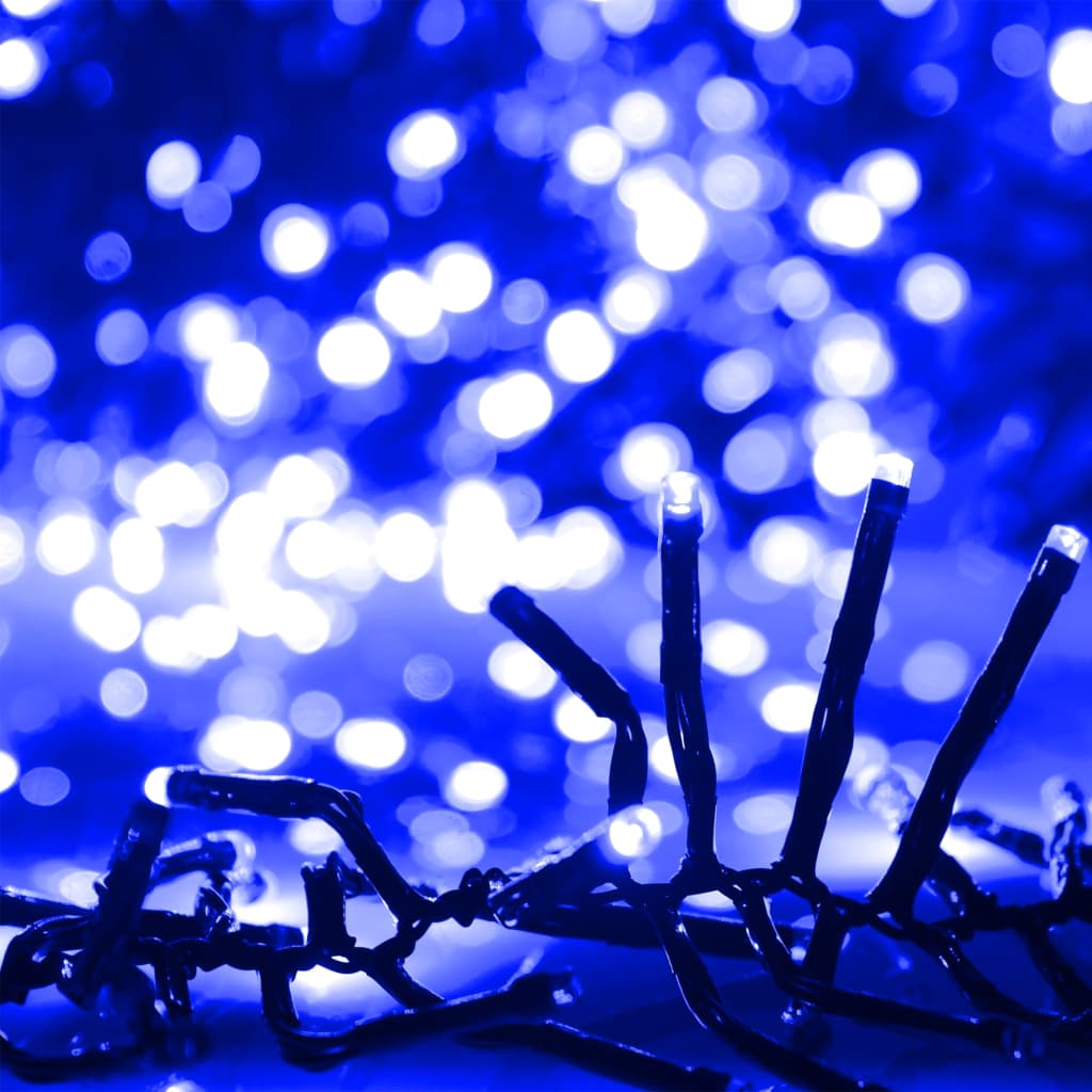 LED-Lichterkette mit 3000 LEDs Blau PVC