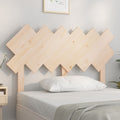 Bett-Kopfteil 122,5x3x80,5 cm Massivholz Kiefer