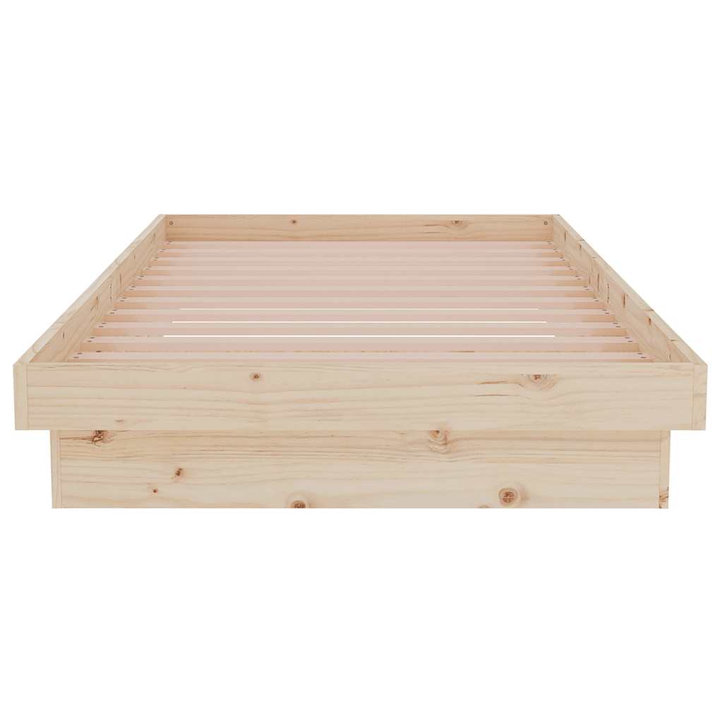 Massivholzbett 90x190 cm