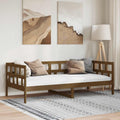 Tagesbett Honigbraun Massivholz Kiefer 80x200 cm